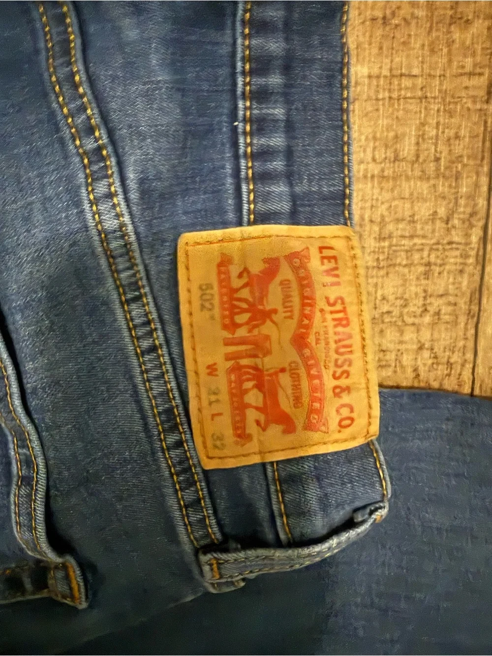 Levi's Men's Straight Blue Denim Jeans